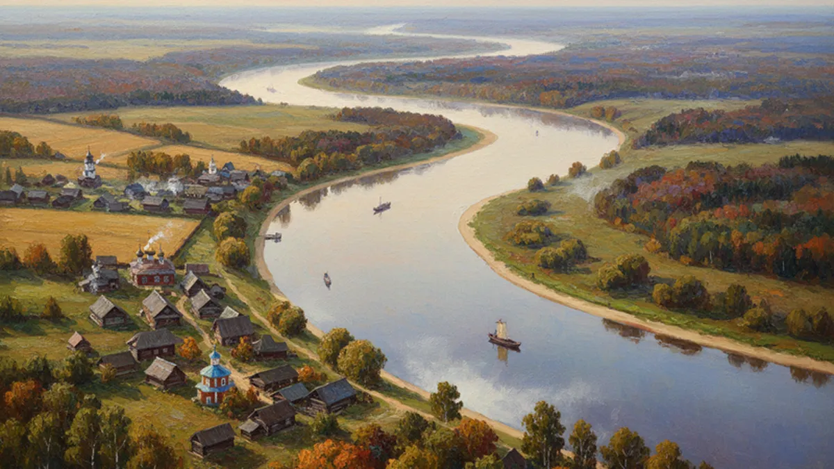 La Volga, Mère des Fleuves Slaves : Voyage Littéraire et Musical au Cœur de la Russie